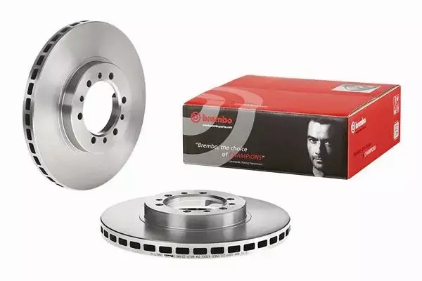 BREMBO TARCZE+KLOCKI PRZÓD PAJERO SPORT I 276MM 