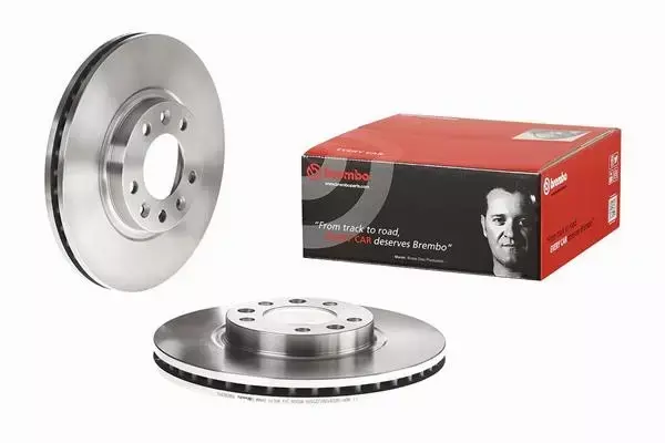  BREMBO TARCZE+KLOCKI P+T PEUGEOT 607 283MM 