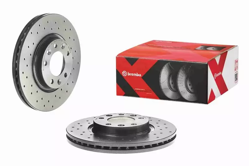 BREMBO TARCZE HAMULCOWE PRZÓD 09.8303.1X 