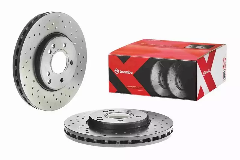 BREMBO TARCZE HAMULCOWE PRZÓD 09.8304.2X 