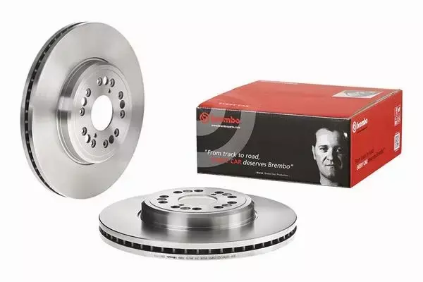 BREMBO TARCZE+KLOCKI PRZÓD LEXUS LS II 315MM 