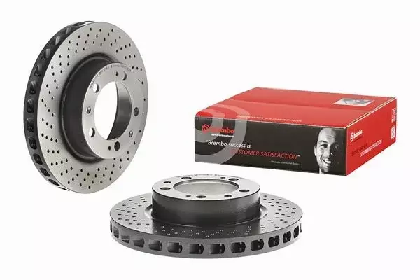 BREMBO TARCZE+KLOCKI P PORSCHE 911 993 304MM 