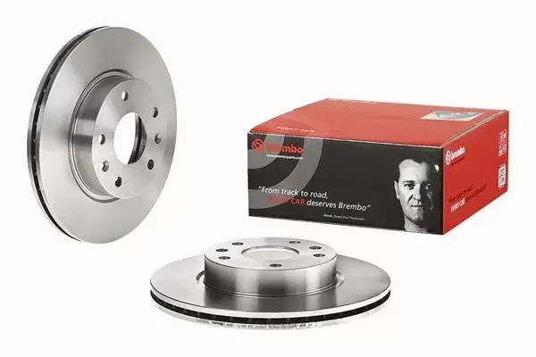 BREMBO TARCZE+KLOCKI PRZÓD LR FREELANDER I 277MM 