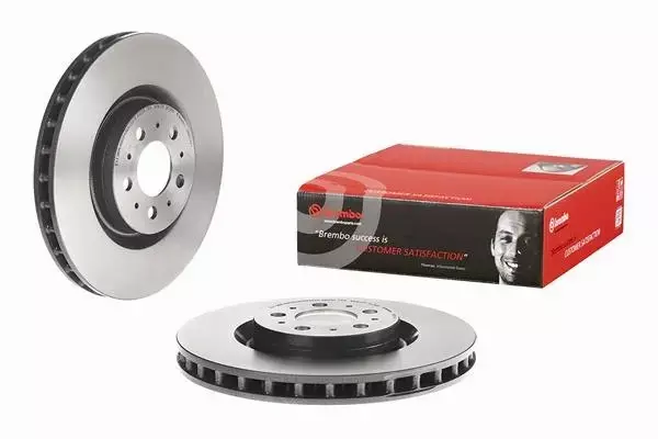  BREMBO TARCZE+KLOCKI PRZÓD VOLVO S60 I R 330MM 