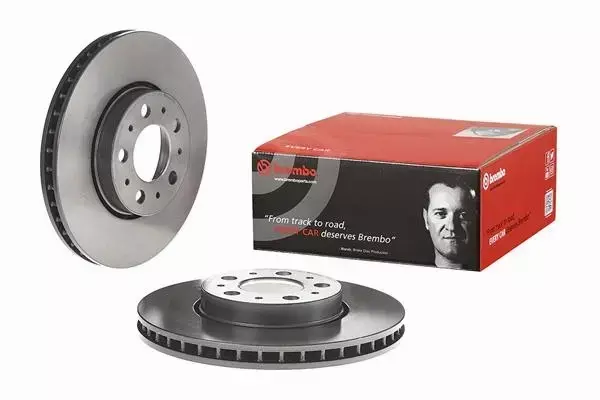 BREMBO TARCZE+KLOCKI PRZÓD VOLVO S60 V70 II S80 