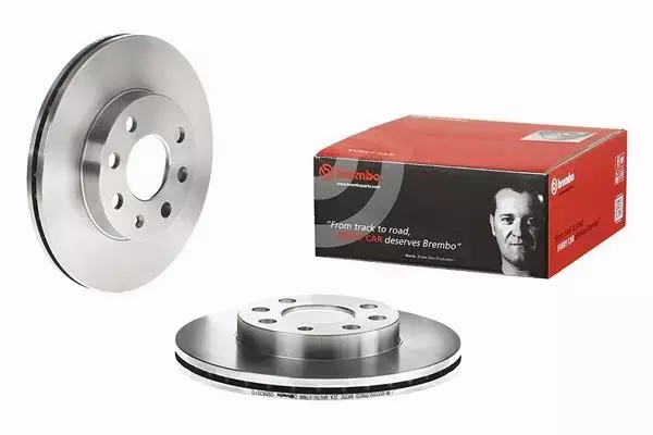 BREMBO TARCZE HAM PRZÓD OPEL CORSA C 240MM 