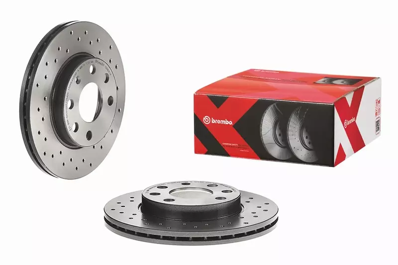 BREMBO TARCZE HAMULCOWE PRZÓD 09.8635.1X 