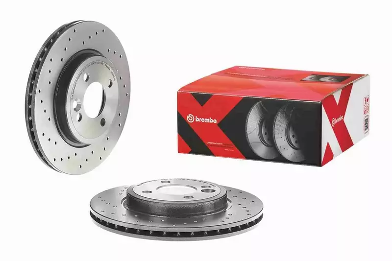 BREMBO TARCZE HAMULCOWE PRZÓD 09.8655.1X 