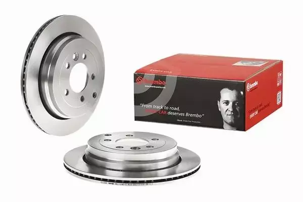 BREMBO TARCZE+KLOCKI TYŁ LR DISCOVERY III 325MM 