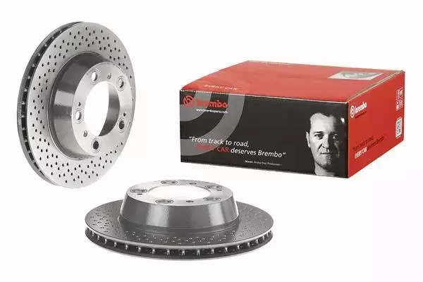 BREMBO TARCZE HAMULCOWE TYŁ 09.8890.21 