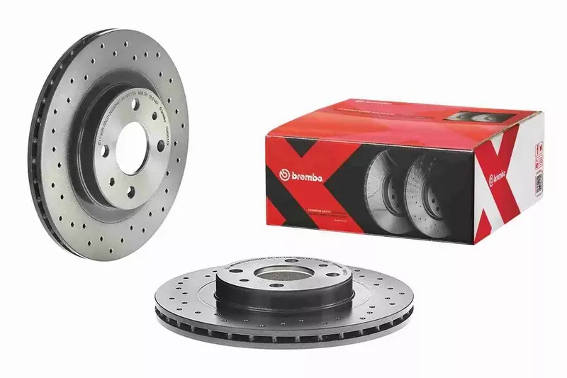 BREMBO TARCZE HAMULCOWE PRZÓD 09.8903.1X 