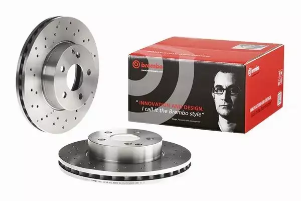 BREMBO Tarcza hamulcowa 09.8969.20 