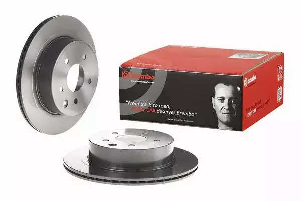  BREMBO TARCZE+KLOCKI TYŁ NISSAN QASHQAI J10 292MM 