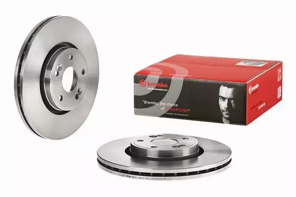 BREMBO TARCZE+KLOCKI PRZÓD RENAULT LAGUNA II 