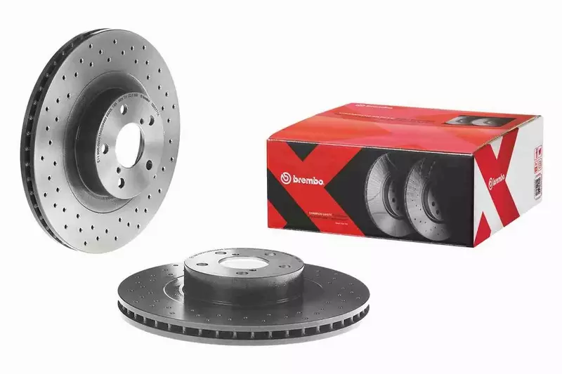 BREMBO TARCZE HAMULCOWE PRZÓD 09.9077.1X 