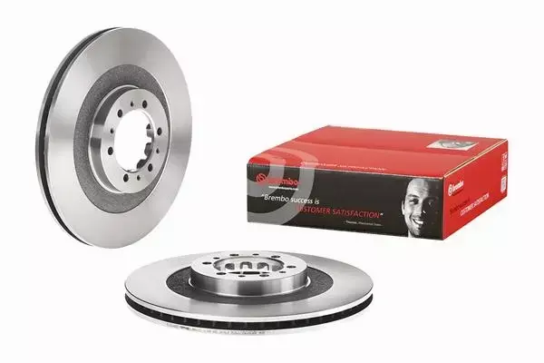 BREMBO TARCZE+KLOCKI PRZÓD PAJERO SPORT I 314MM 