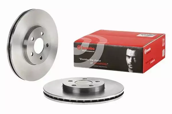 BREMBO TARCZE HAMULCOWE PRZÓD 09.9133.81 