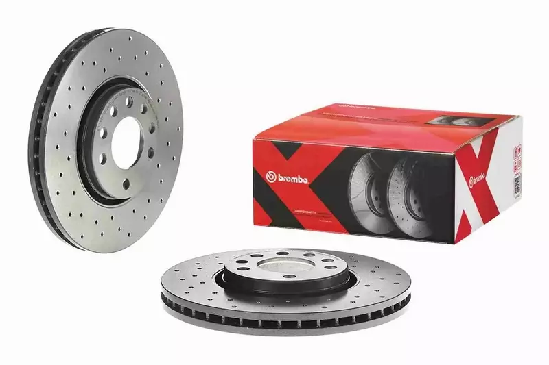 BREMBO TARCZE HAMULCOWE PRZÓD 09.9162.1X 