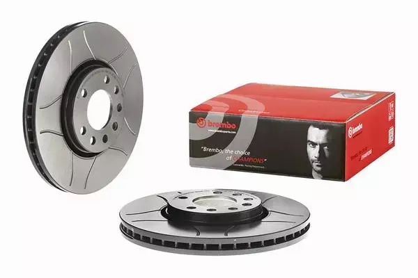 BREMBO TARCZE HAMULCOWE PRZÓD 09.9162.75 