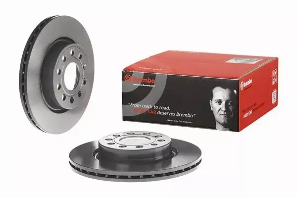 BREMBO TARCZE+KLOCKI PRZÓD VW BEETLE 280MM 