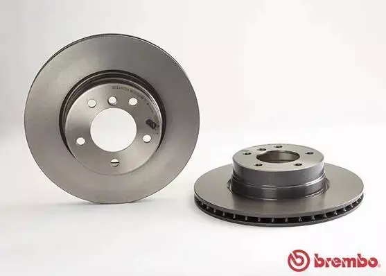 BREMBO TARCZE + KLOCKI PRZÓD BMW 5 E60 E61 