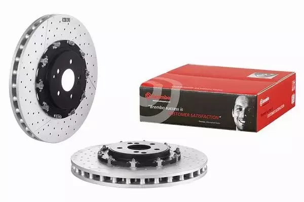 BREMBO TARCZE HAMULCOWE PRZÓD 09.9313.33 