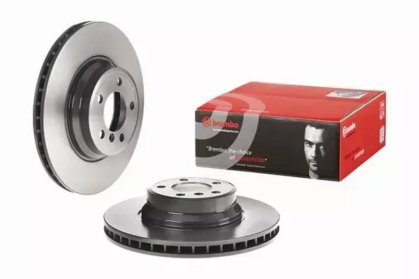 BREMBO TARCZE+KLOCKI PRZÓD BMW 7 E65 E66 348MM 