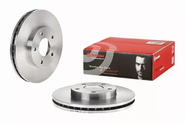 BREMBO TARCZE+KLOCKI PRZÓD NISSAN PRIMERA P12 280MM 