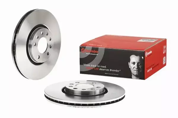 BREMBO TARCZE HAMULCOWE PRZÓD 09.9369.11 