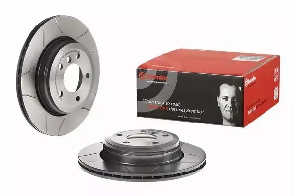 BREMBO TARCZE HAMULCOWE TYŁ 09.9425.75 