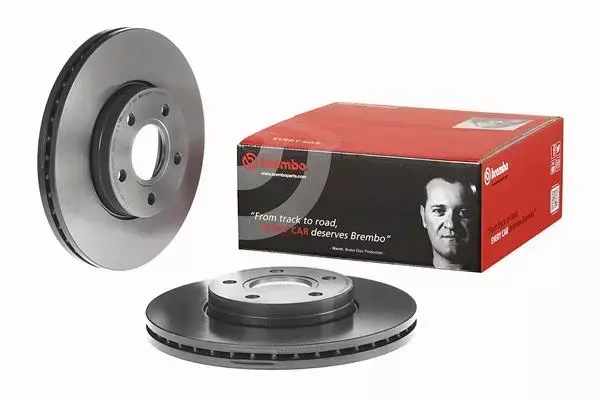 BREMBO TARCZE+KLOCKI PRZÓD FORD C-MAX MK1 I 278MM 