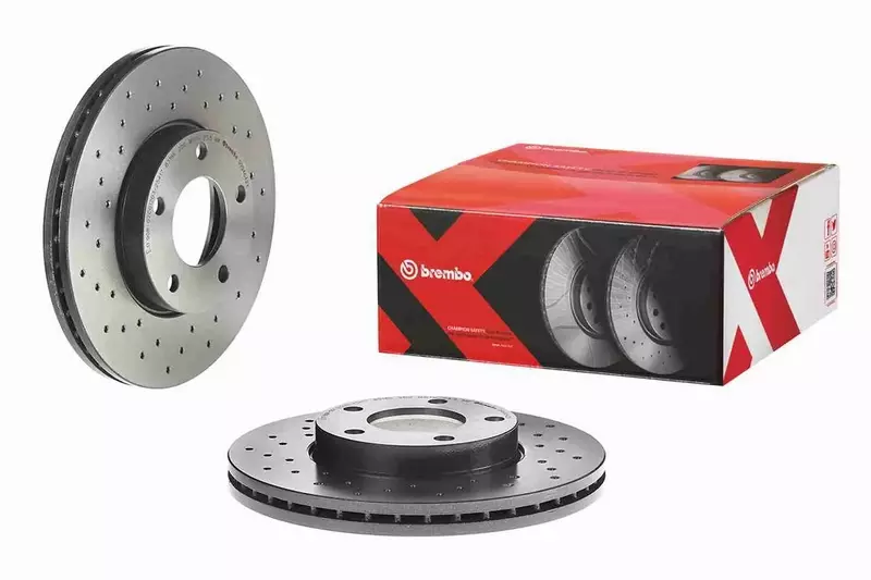 BREMBO TARCZE HAMULCOWE PRZÓD 09.9464.2X 