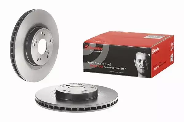 BREMBO TARCZE+KLOCKI PRZÓD HONDA CIVIC VII 300MM 