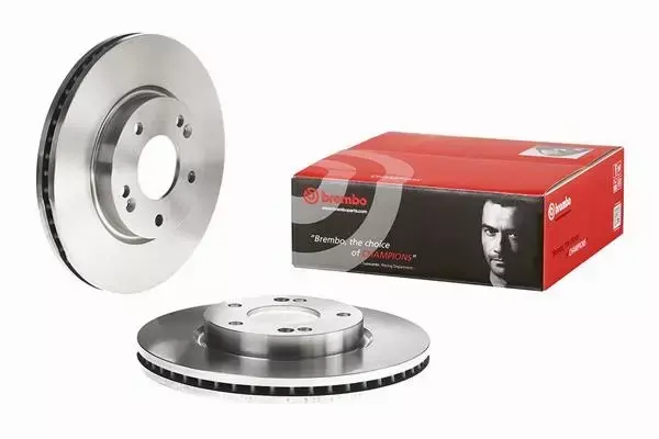 BREMBO TARCZE+KLOCKI PRZÓD HYUNDAI COUPE GK 280MM 