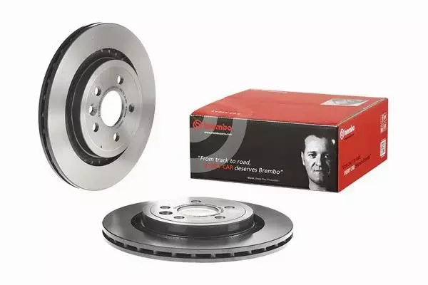  BREMBO TARCZE+KLOCKI TYŁ VOLVO S60 II V60 302MM 