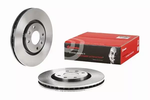 BREMBO TARCZE+KLOCKI PRZÓD CITROEN C3 C4 283MM 