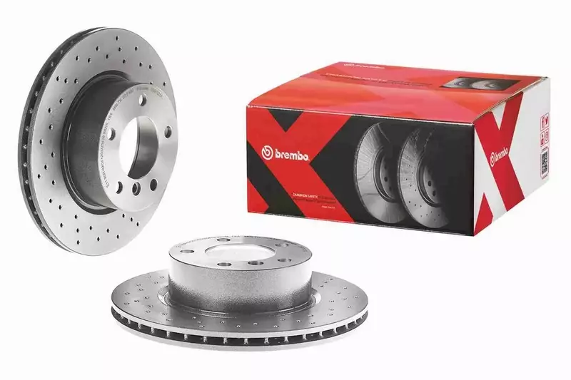 BREMBO TARCZE HAMULCOWE PRZÓD 09.9752.1X 