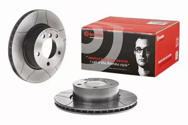 BREMBO TARCZE HAMULCOWE PRZÓD 09.9752.75 