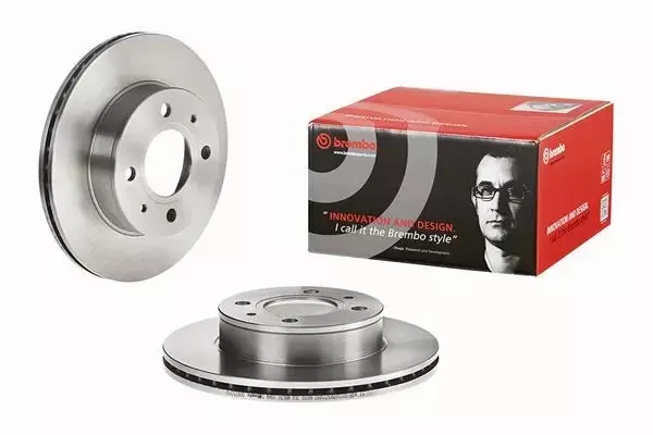 BREMBO TARCZE HAMULCOWE PRZÓD 09.9753.10 