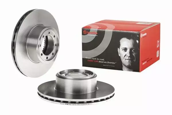 BREMBO TARCZE HAMULCOWE TYŁ 09.9761.60 