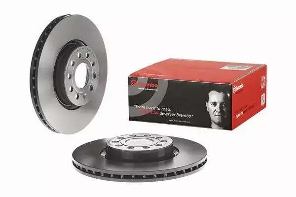 BREMBO TARCZE+KLOCKI PRZÓD VW GOLF V VI 312MM 