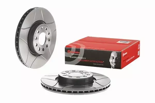 BREMBO MAX TARCZE+KLOCKI PRZÓD AUDI SEAT SKODA VW 