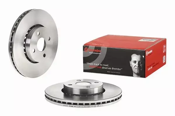 BREMBO TARCZE+KLOCKI P+T TOYOTA COROLLA VERSO 276MM 