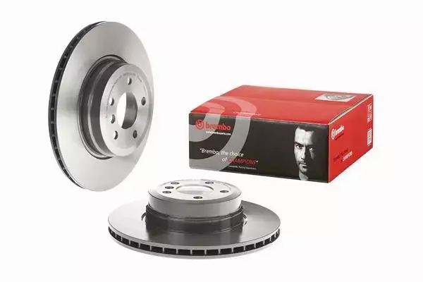 BREMBO TARCZE+KLOCKI TYŁ BMW X5 E70 F15 345MM 