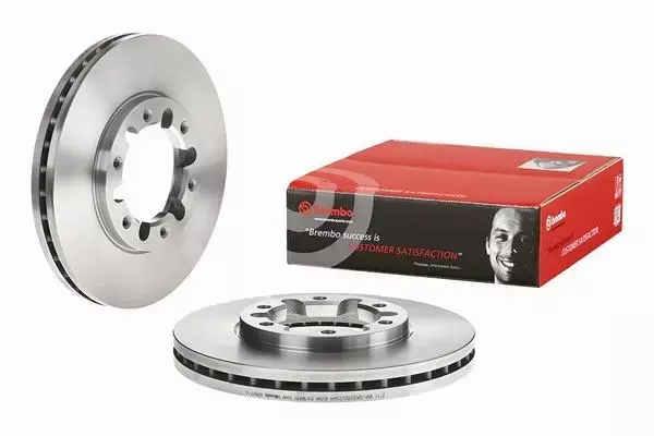 BREMBO TARCZE+KLOCKI P NISSAN PATROL Y61 306MM 