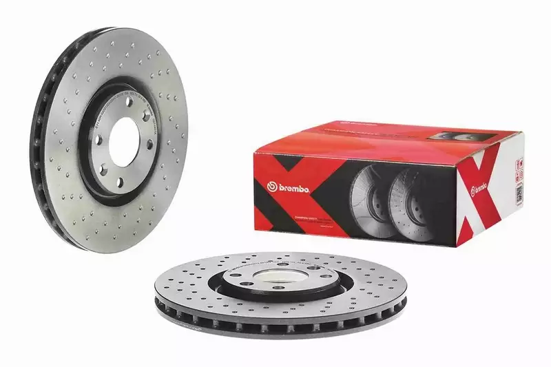 BREMBO TARCZE HAMULCOWE PRZÓD 09.A185.1X 