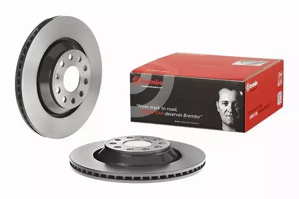 BREMBO TARCZE+KLOCKI TYŁ VW PASSAT B7 CC 310MM 