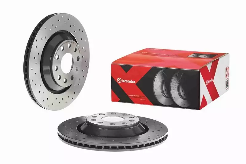 BREMBO TARCZE HAMULCOWE TYŁ 09.A200.1X 