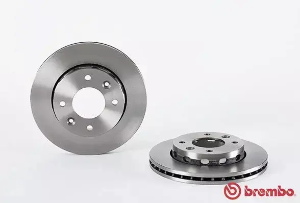 BREMBO TARCZE+KLOCKI PRZÓD KIA CARENS I 258MM 