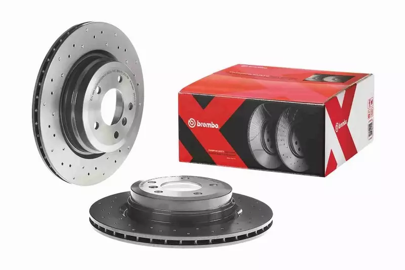 BREMBO TARCZE HAMULCOWE TYŁ 09.A270.1X 